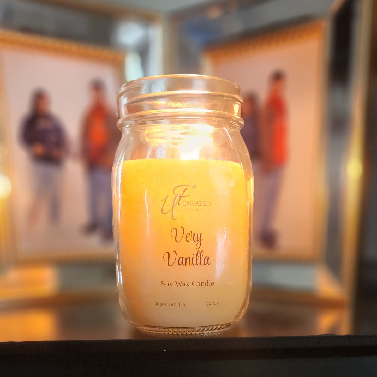 Very Vanilla Mason Jar Candle