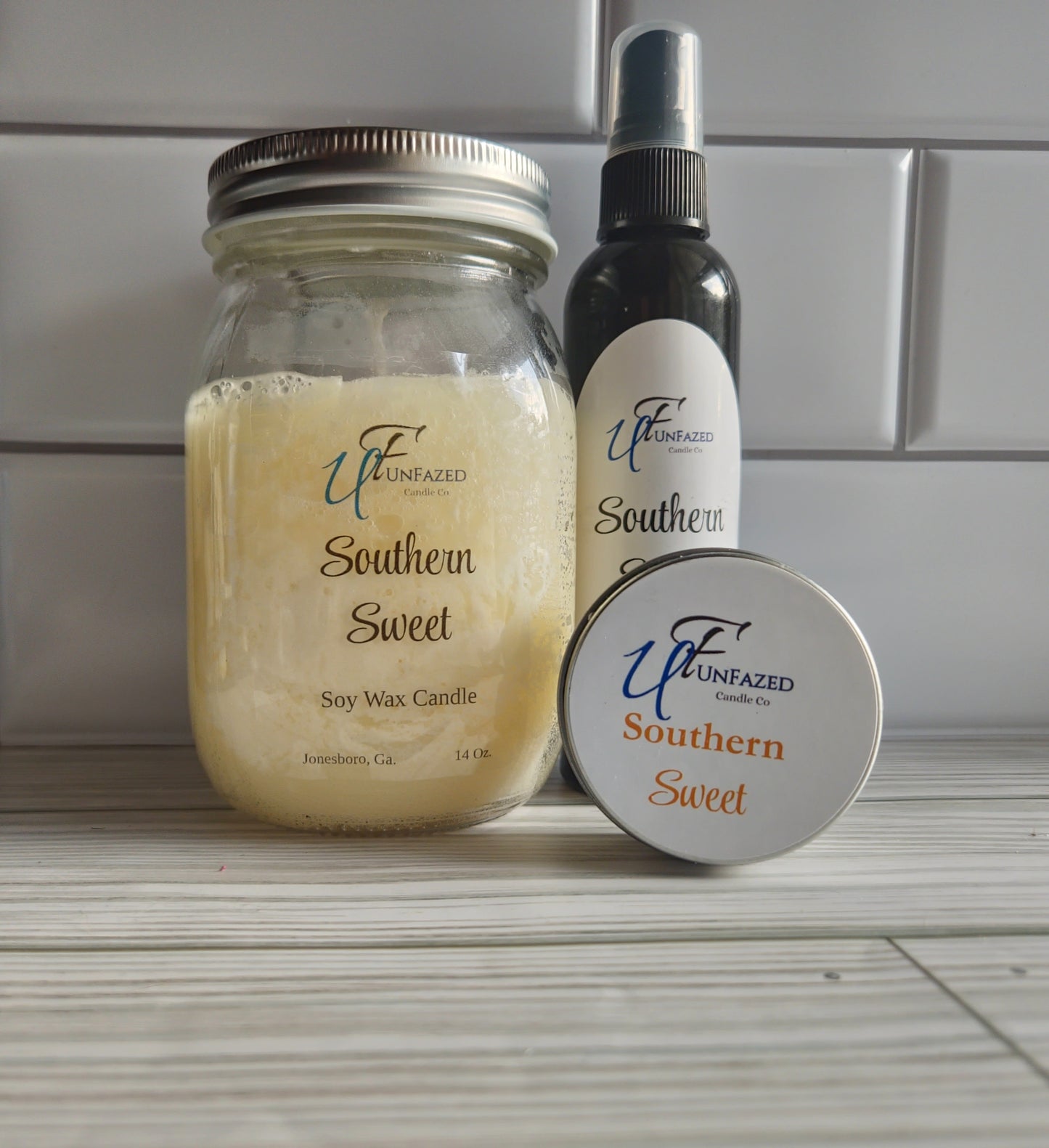 Southern Sweet Mason Jar Candle