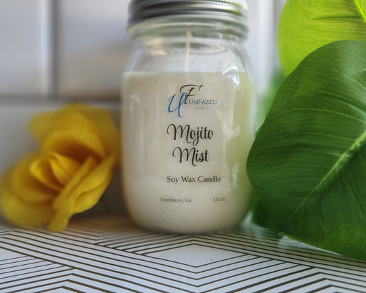 Mojito Mist Mason Jar Candle