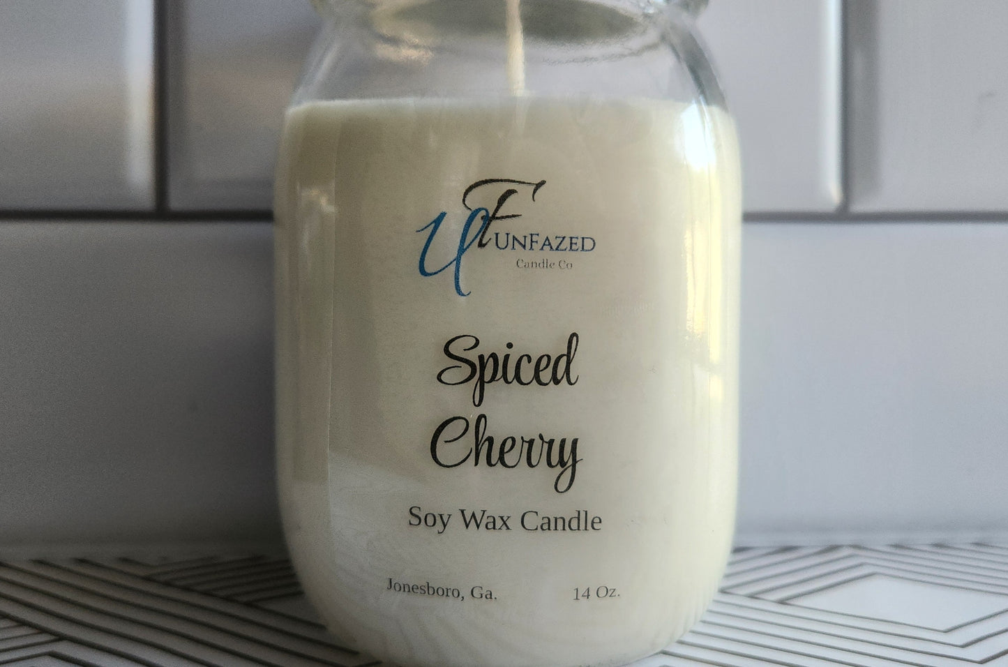 Spiced Cherry Mason Jar Candle